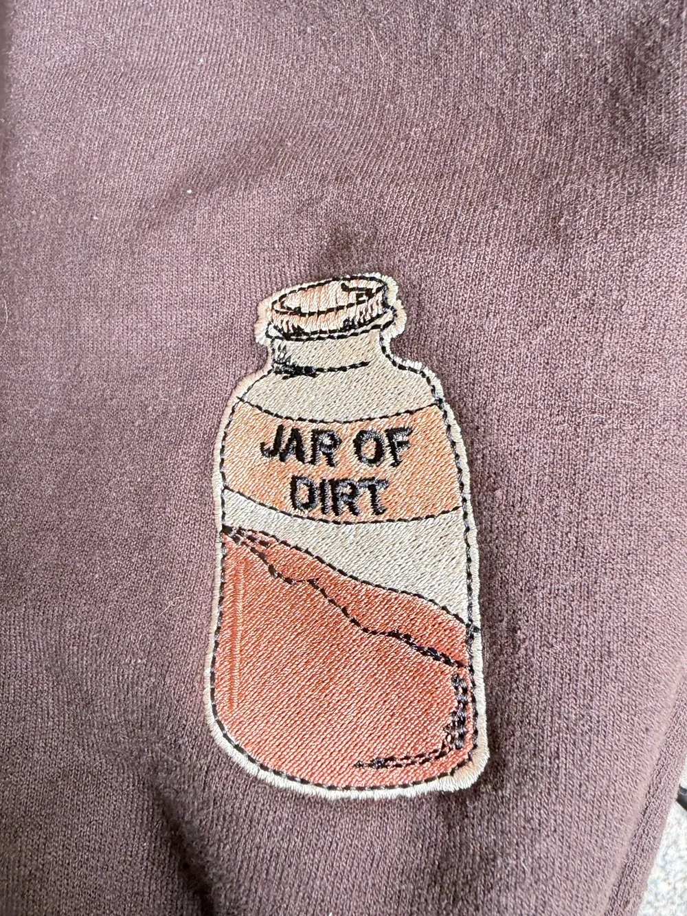 Little Jar of Magic Pirate Jack Sparrow  Embroidered Sweatshirt